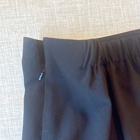 Black Mini Skirt w/ Slit - Picture 6 of 13